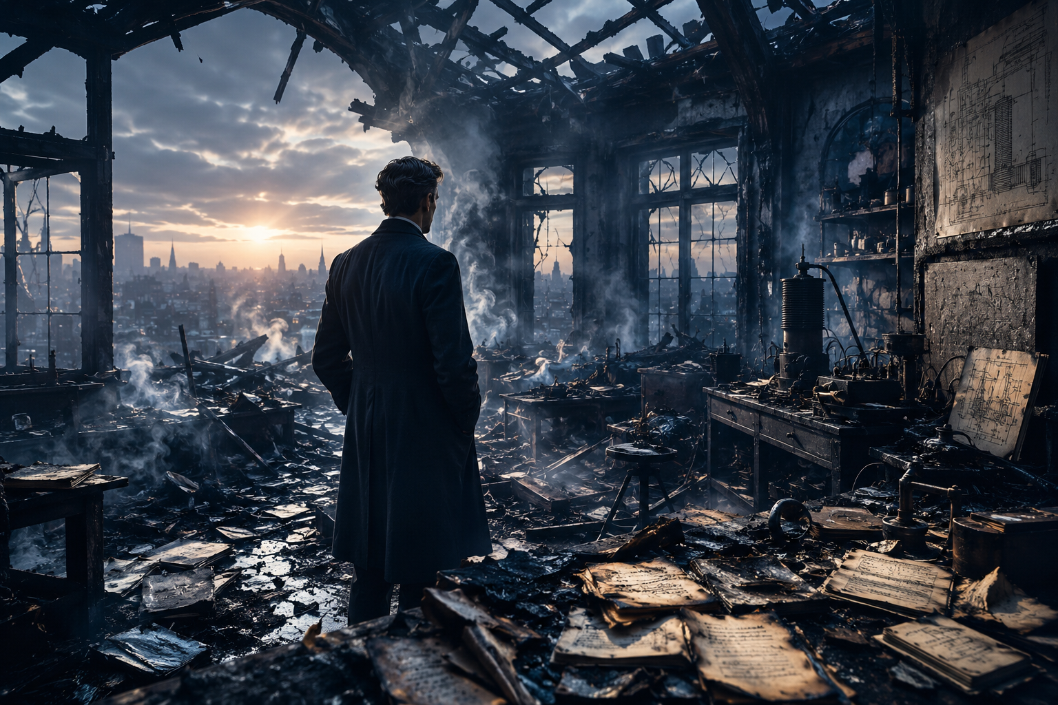 Nikola Tesla: Rebuilding the Future from the Ashes